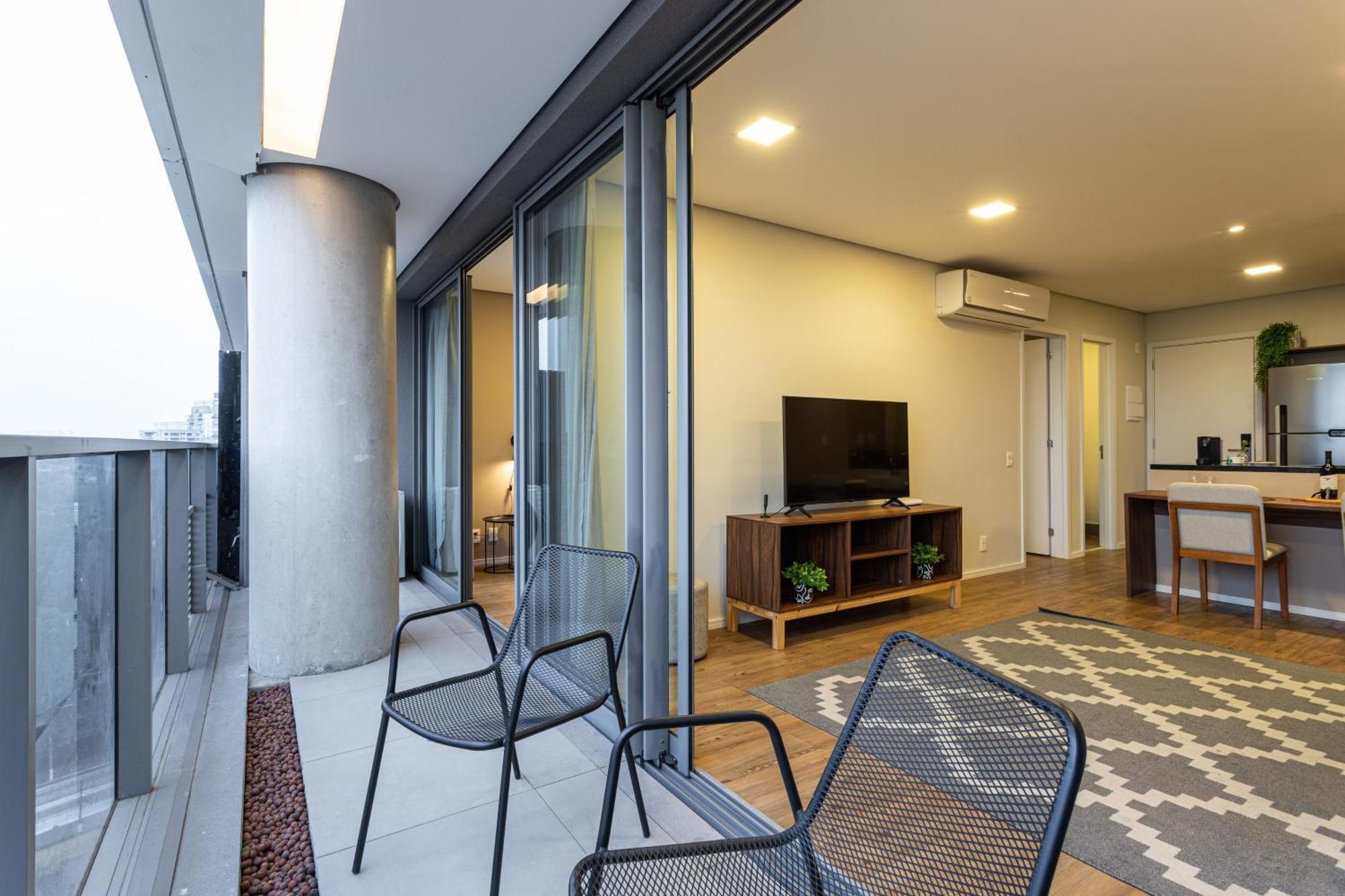 Parque Jockey Com Facil Acesso A Pinheiros E Butanta Appartement São Paulo Kamer foto